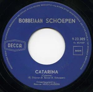 Pochette de Catarina / Auf wiedersehen Marleen de Bobbejaan Schoepen