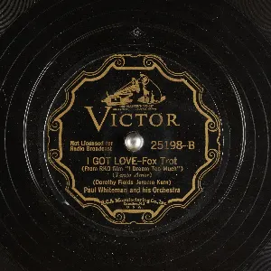 Pochette de I’m the Echo (You’re the Song That I Sing) / I Got Love de Paul Whiteman and His Orchestra