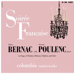 Pochette de Soirée Française de Emmanuel Chabrier - Francis Poulenc - Claude Debussy - Erik Satie
