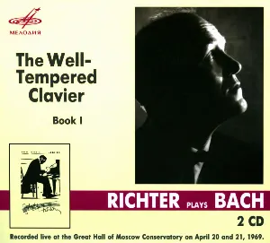 Pochette Richter Plays Bach: The Well-Tempered Clavier, Book I