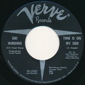 Pochette de Time is on My Side de Kai Winding