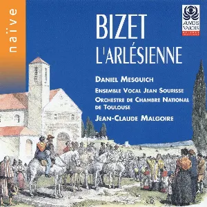 Pochette de Bizet: L'Arlésienne de Jean‐Claude Malgoire