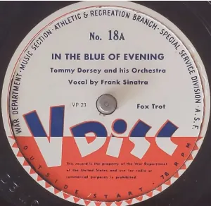 Pochette de In the Blue of Evening / Boogie Woogie de Tommy Dorsey and His Orchestra