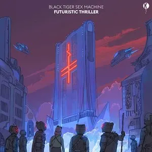 Pochette de Futuristic Thriller de Black Tiger Sex Machine