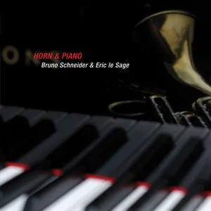Pochette de Horn & Piano de Éric Le Sage