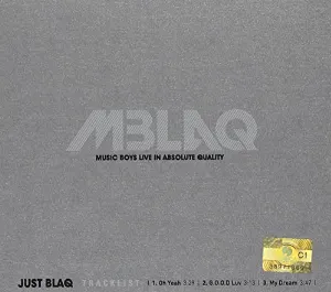 Pochette de JUST BLAQ de MBLAQ