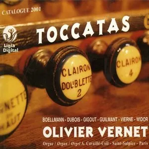 Pochette de Toccatas de Olivier Vernet
