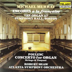 Pochette Encores a la francaise / Concerto for Organ
