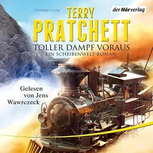 Pochette de Toller Dampf voraus de Terry Pratchett