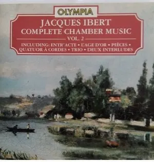 Pochette de Complete Chamber Music Vol. 2 de Jacques Ibert