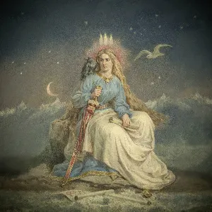 Pochette de Drýsill de Sólstafir