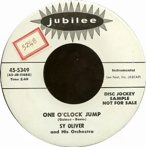 Pochette de One O'Clock Jump / In a Little Spanish Town Cha-Cha de Sy Oliver and His Orchestra