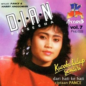 Pochette de Kucoba Hidup Sendiri de Dian Piesesha