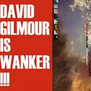 Pochette David Gilmour Is Wanker!!!