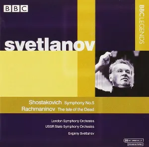 Pochette Shostakovich: Symphony no. 5 / Rachmaninov: The Isle of the Dead