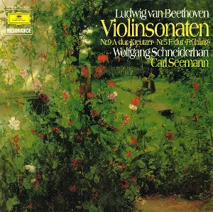 Pochette Violinsonaten Nr. 9 A-dur »Kreutzer« • Nr. 5 F-dur »Frühling«
