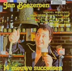 Pochette de 14 nieuwe successen de Jan Boezeroen