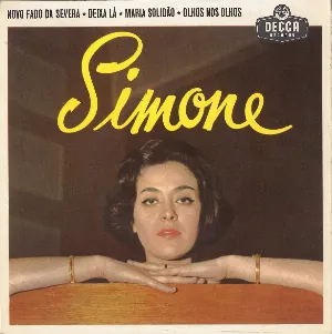 Pochette de Novo Fado da Severa de Simone de Oliveira
