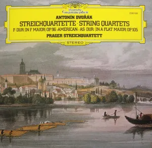 Pochette de Streichquartette Nr. 12 F-dur »American« und Nr. 14 As-dur de Antonín Dvořák