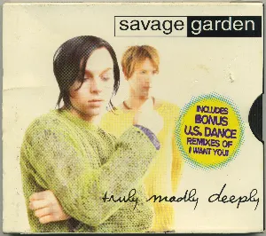 Pochette de Truly Madly Deeply de Savage Garden