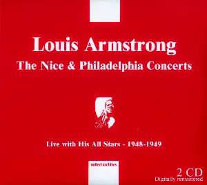 Pochette de The Nice & Philadelphia Concerts de Louis Armstrong & His All-Stars