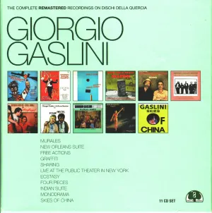 Pochette de Complete Remastered Recordings on Dischi Della Quercia de Giorgio Gaslini