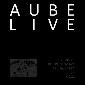 Pochette de Live 1997-3b de Aube
