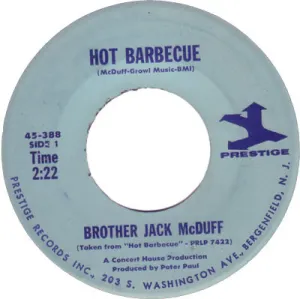 Pochette de Hot Barbecue / The Three Day Thang de “Brother” Jack McDuff