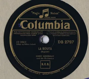 Pochette de La Rosita / Oh Babe de The Benny Goodman Sextet - Benny Goodman and His Orchestra