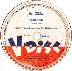 Pochette de Perfidia / Why Don’t You Do Right? de Benny Goodman and His Orchestra