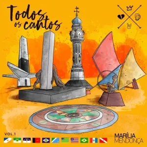Pochette de Todos os cantos, vol. 1 de Marília Mendonça
