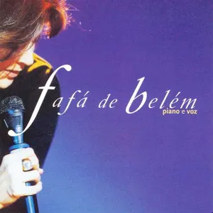 Pochette de Piano & Voz de Fafá de Belém