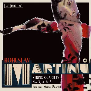 Pochette de String Quartets no. 3, 4 & 5 de Bohuslav Martinů