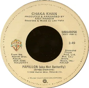Pochette de Papillon (aka Hot Butterfly) de Chaka Khan