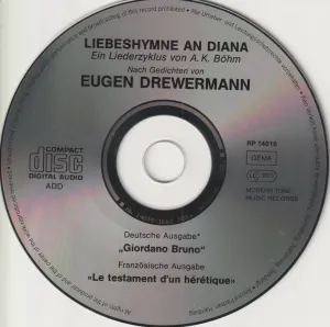 Pochette de Liebeshymne an Diana de Adolph Kurt Böhm