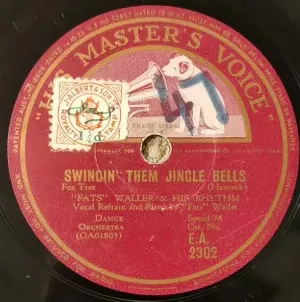Pochette de Swingin’ Them Jingle Bells / I’ll Never Forgive Myself de Fats Waller and His Rhythm