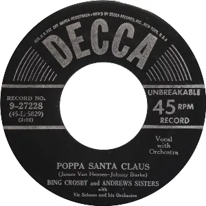 Pochette Poppa Santa Claus / Mele Kalikimaka
