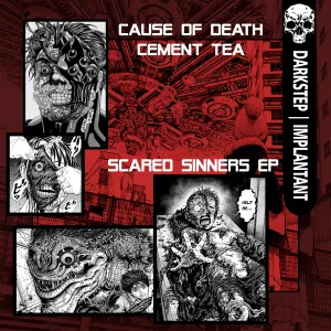 Pochette de Scared Sinners EP de Cement Tea