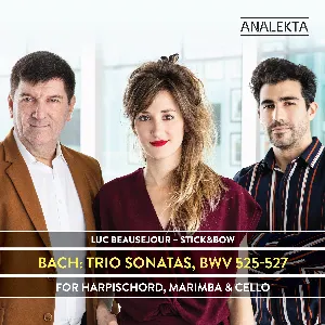 Pochette Trio Sonatas, BWV 525–527