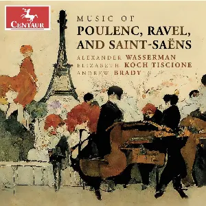 Pochette Music of Poulenc, Ravel & Saint-Saëns