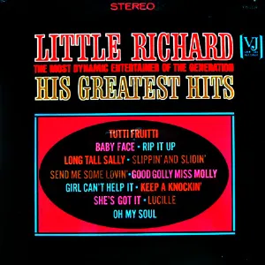 Pochette Little Richard, the Most Dynamic Entertainer of the Generation: His Greatest Hits