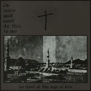 Pochette de he died at the age of five de i'm sure god won't do this to me