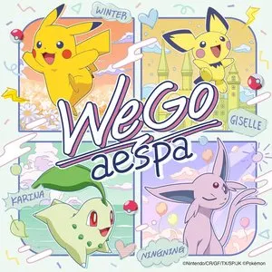 Pochette de We Go (English version) de aespa