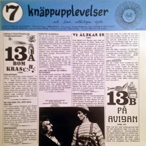 Pochette de Knäppupplevelser 7 de Povel Ramel