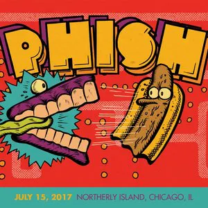 Pochette 2017‐07‐15: Huntington Bank Pavilion at Northerly Island, Chicago, IL, USA
