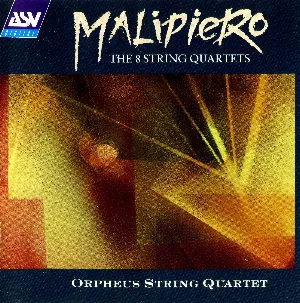 Pochette de The 8 String Quartets de Gian Francesco Malipiero