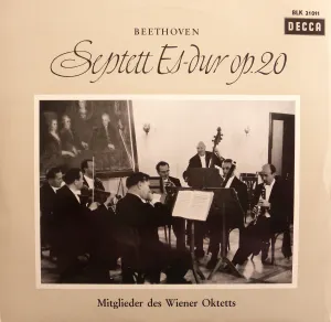 Pochette de Septett Es-dur de Ludwig van Beethoven - Wiener Oktett