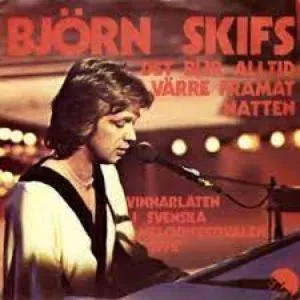 Pochette de Det blir alltid värre framåt natten de Björn Skifs
