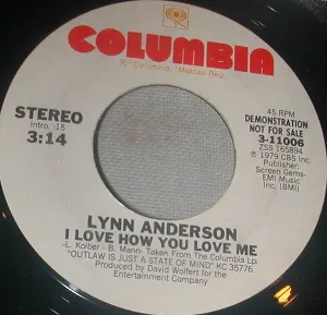 Pochette de I Love How You Love Me de Lynn Anderson