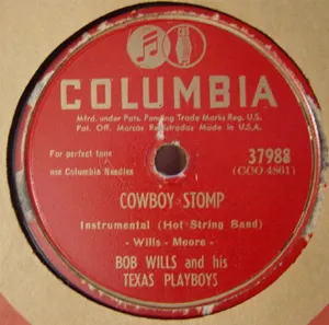 Pochette de A Sweet Kind of Love / Cowboy Stomp de Bob Wills and His Texas Playboys